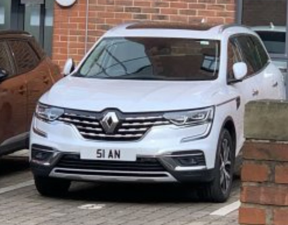 Registration plate SIAN - 51 AN