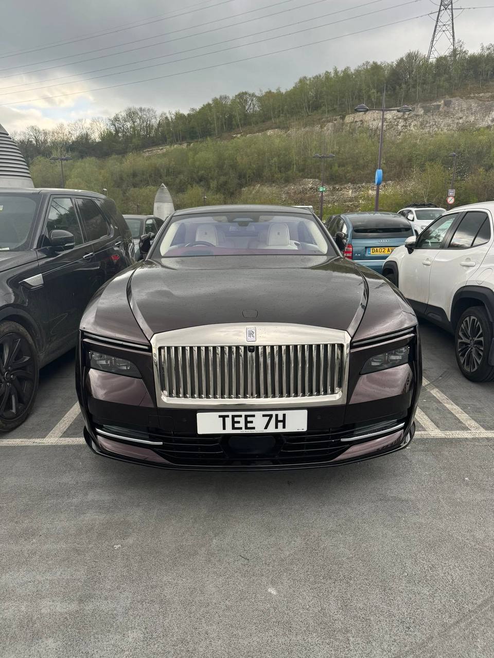 Registration plate TEETH - TEE 7H