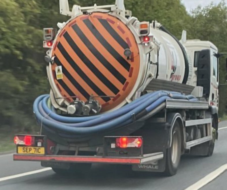 Registration plate SEPTIC - SEP 71C