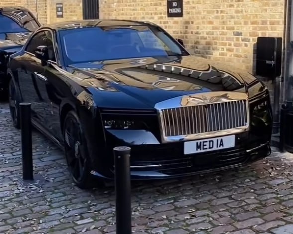 Registration plate MEDIA - MED 1A