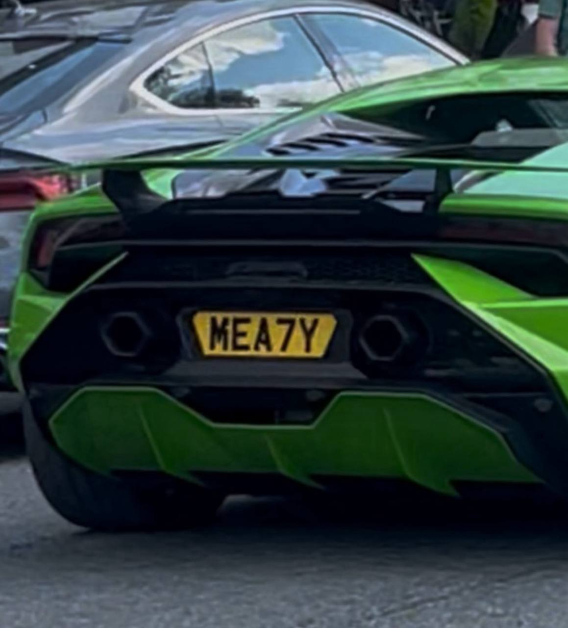 Registration plate MEATY - MEA 7Y