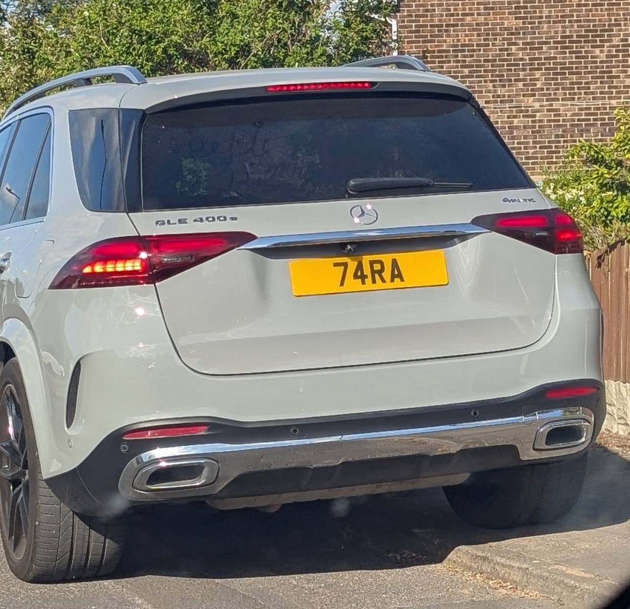 Registration plate TARA - 74 RA