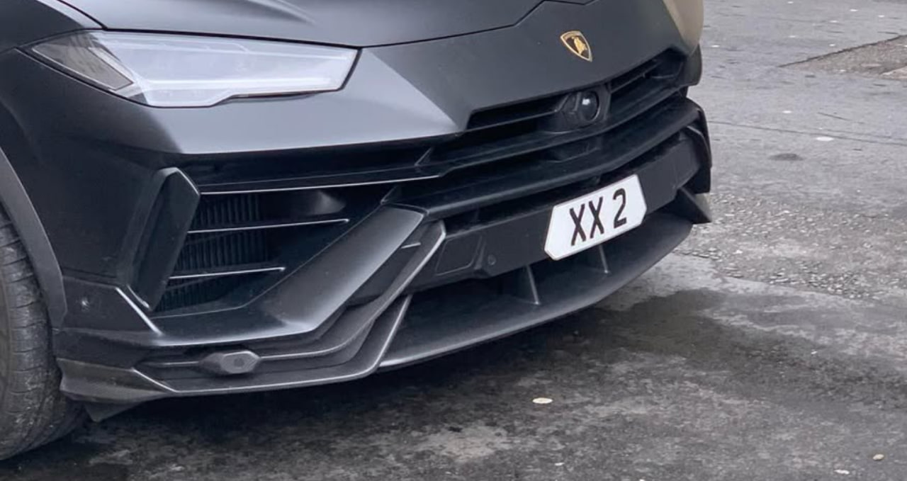 Registration plate XX 2
