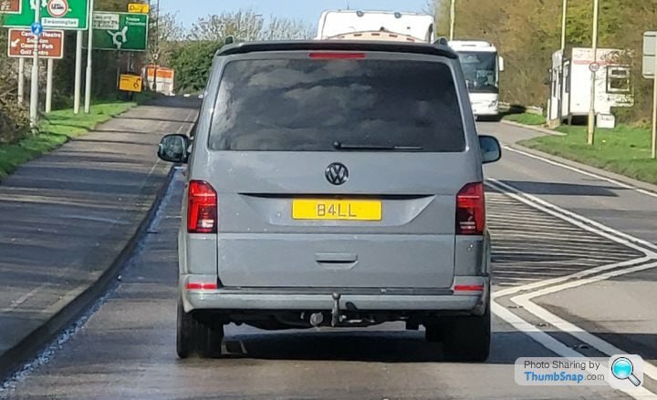 Registration plate BALL - 84 LL