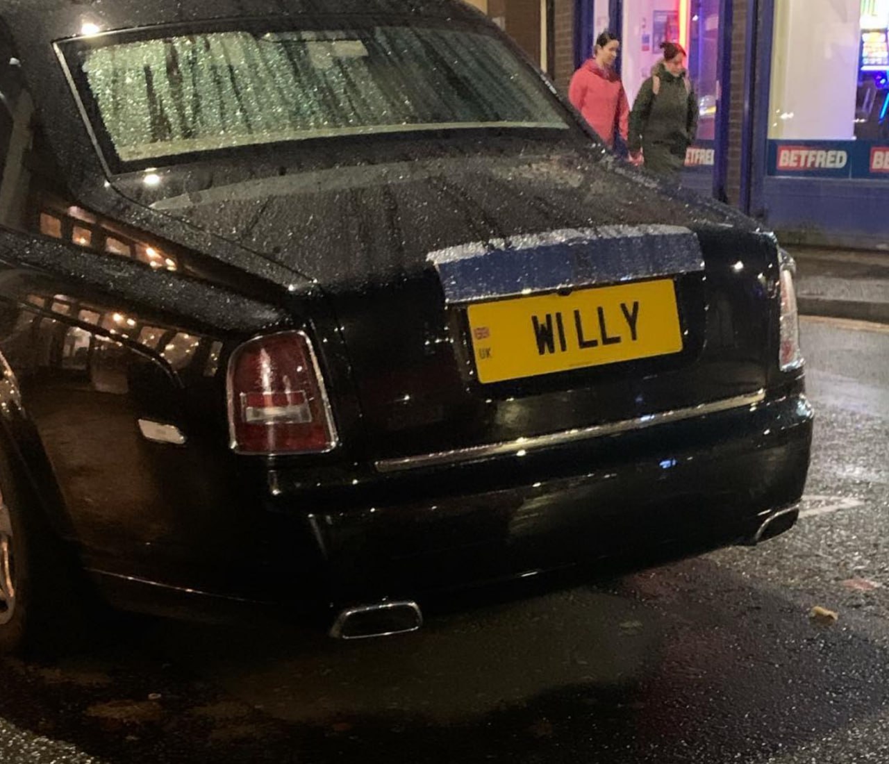 Registration plate WILLY - W1 LLY