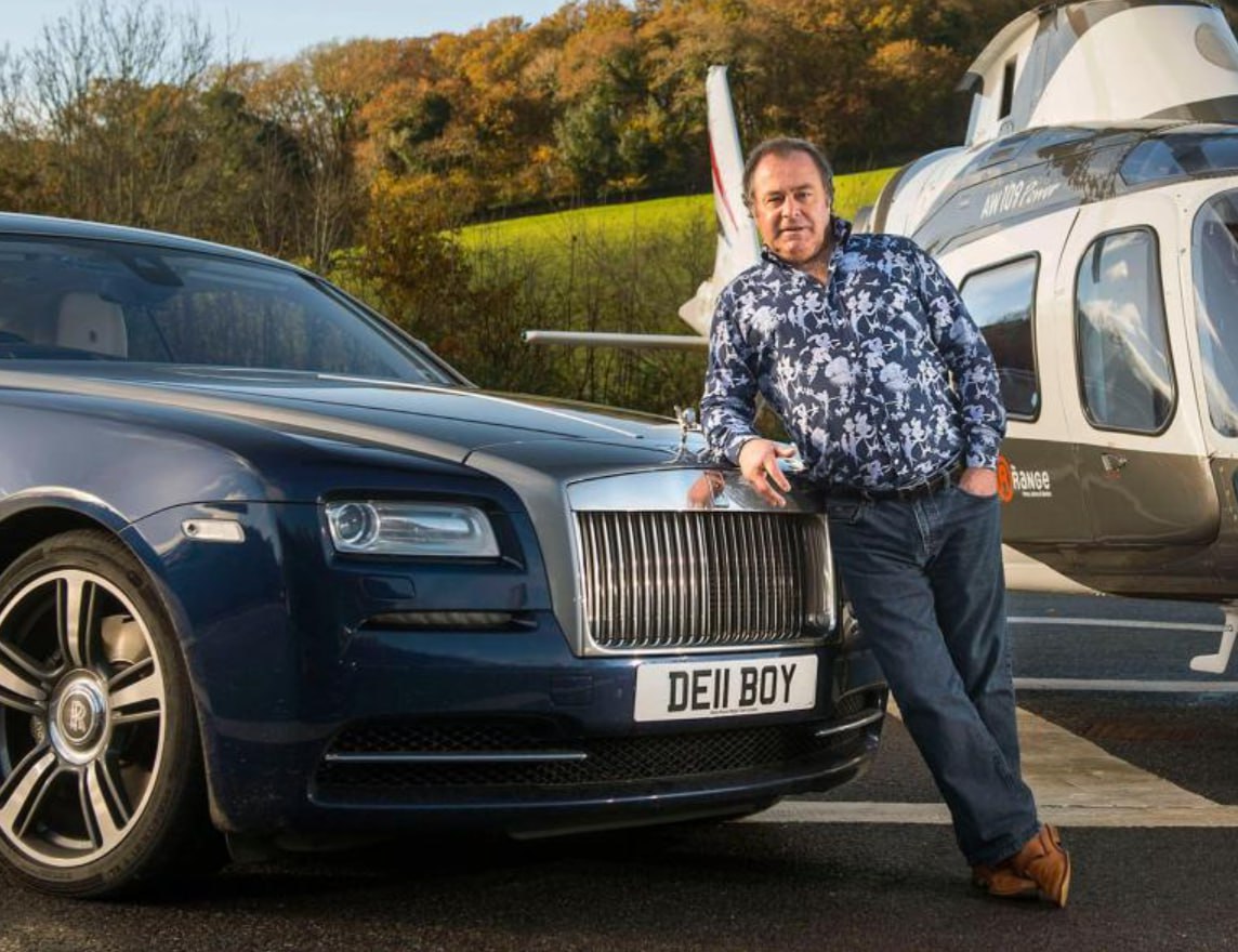 Registration plate DEL BOY - DE11 BOY