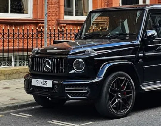 Registration plate SINGS - S1 NGS