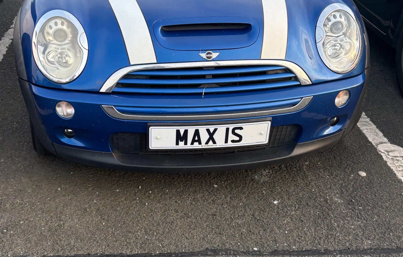 Registration plate MAXIS - MAX 1S