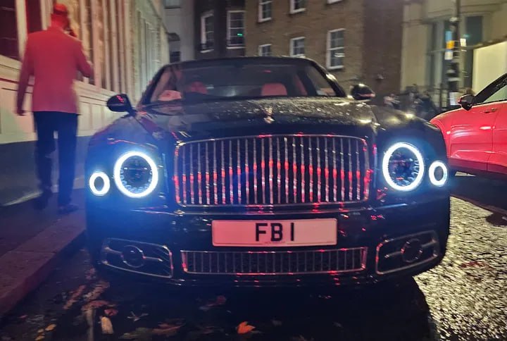 Registration plate FBI - FB 1