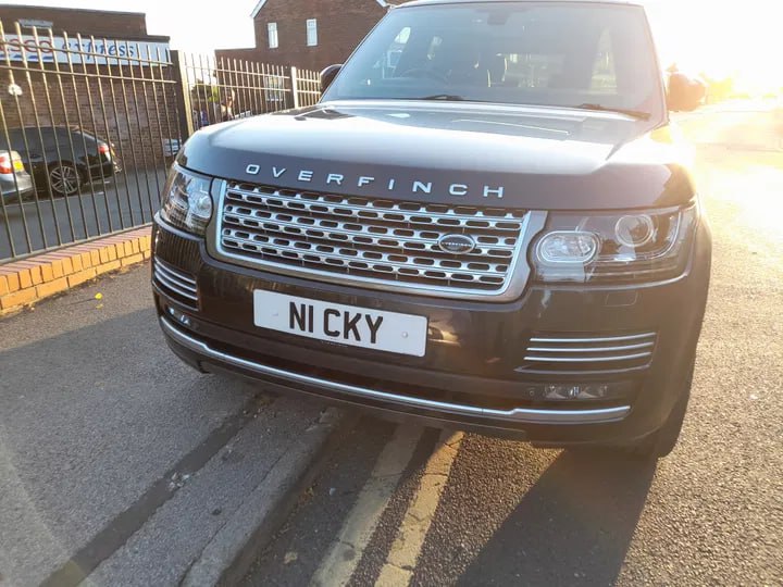 Registration plate NICKY - N1 CKY