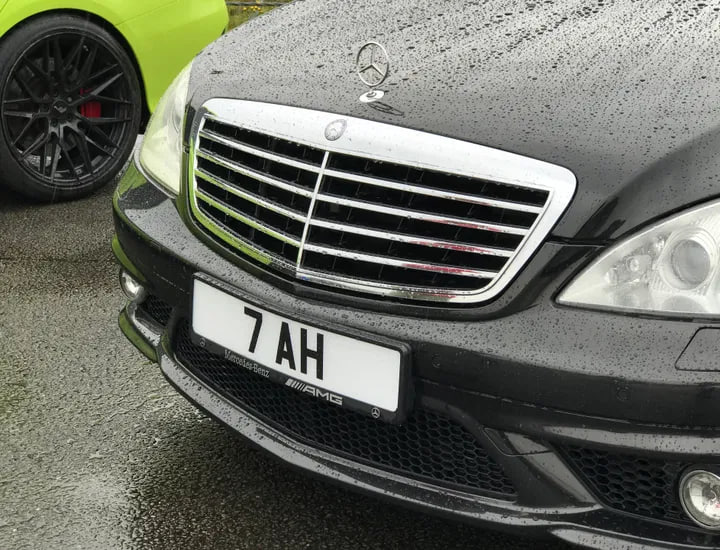 Registration plate TAH - 7 AH