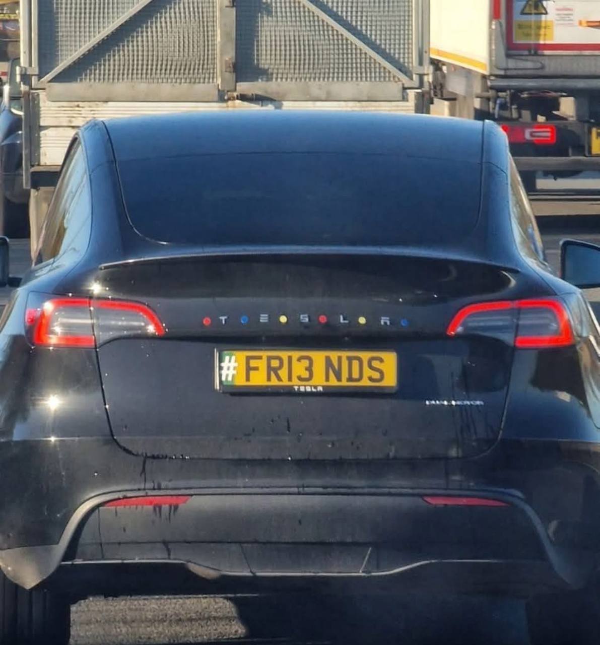 Registration plate FRIENDS - FR13 NDS