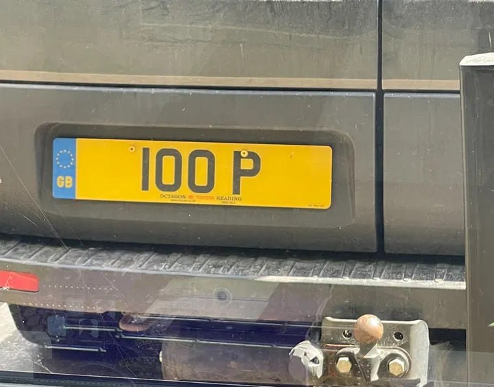 Registration plate LOOP - 100 P