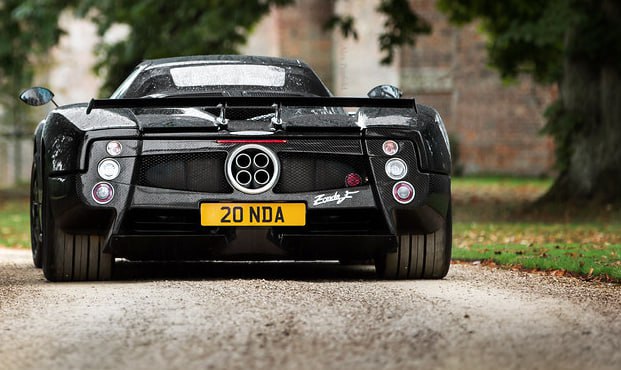 Registration plate ZONDA - 20 NDA