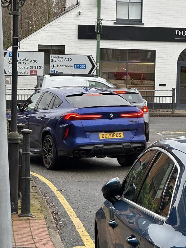 Registration plate OCTOPUS - OC70 PUS