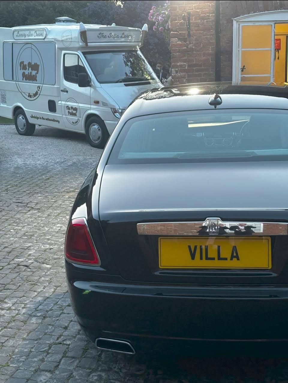Registration plate VILLA - V1 LLA