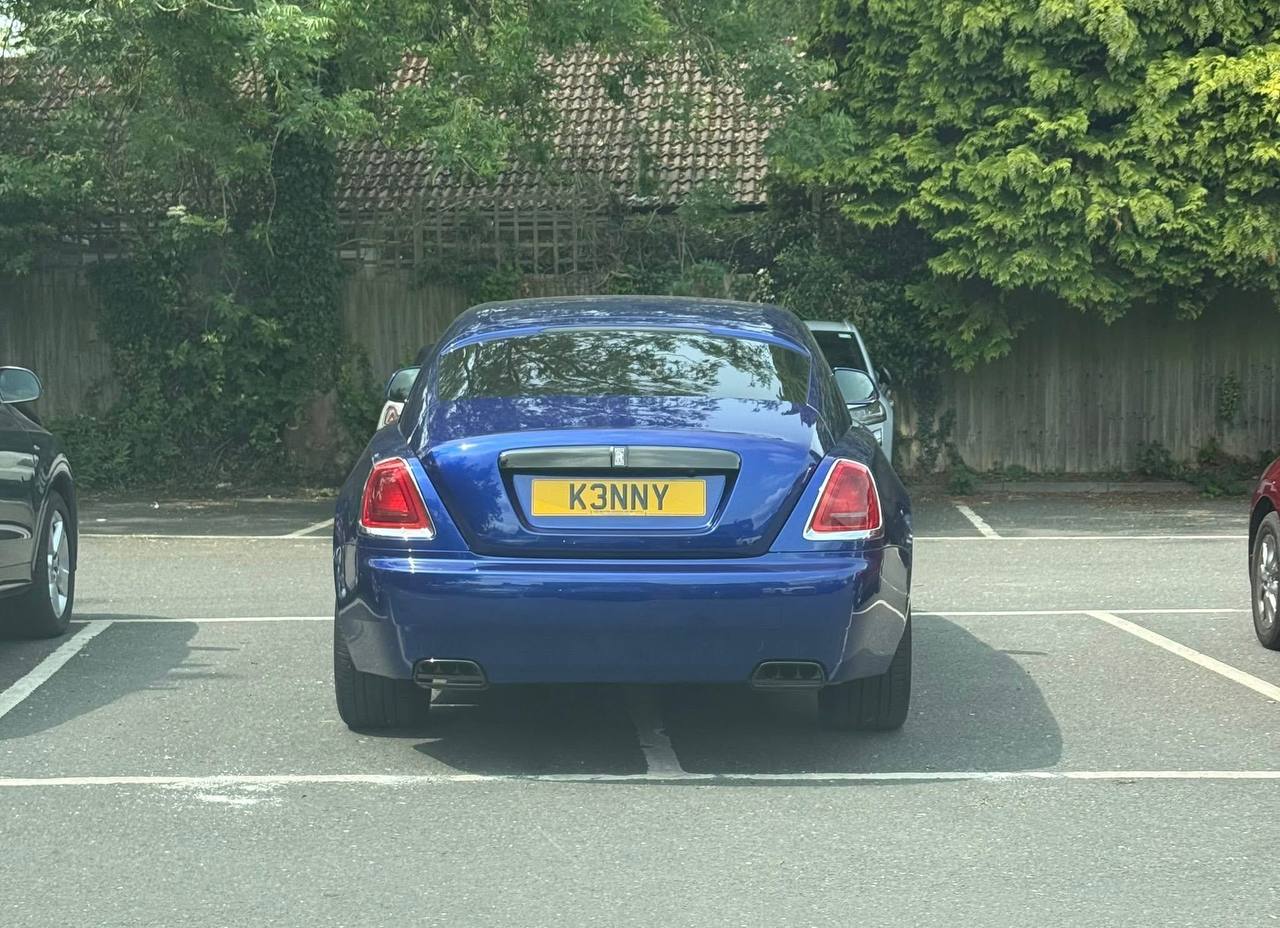 Registration plate KENNY - K3 NNY