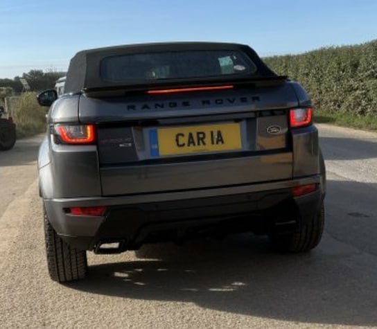 Registration plate CARIA - CAR 1A