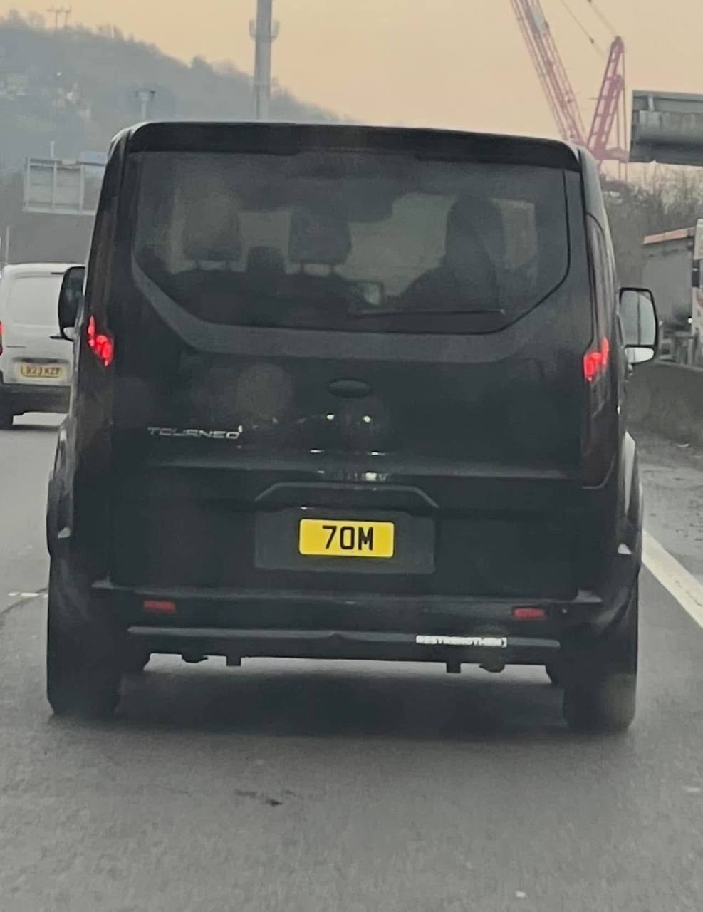 Registration plate TOM - 7 OM