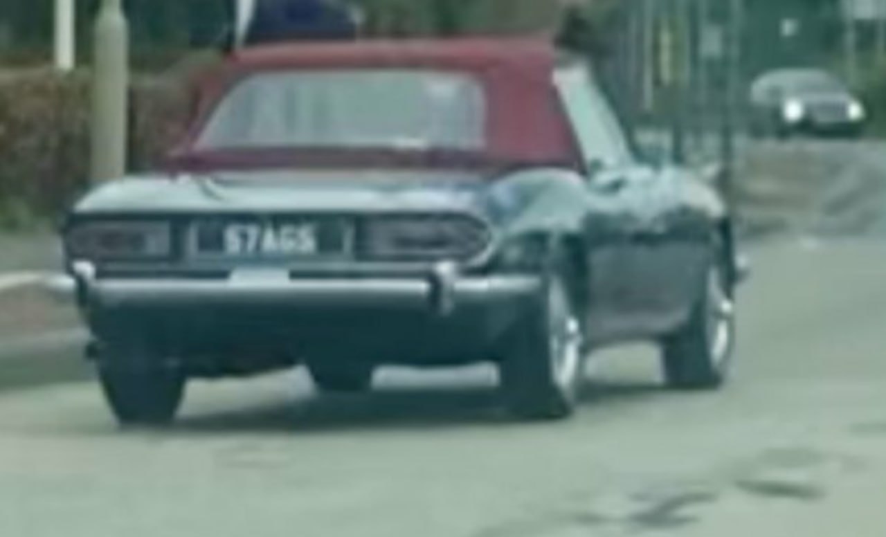 Registration plate STAGS - S7 AGS