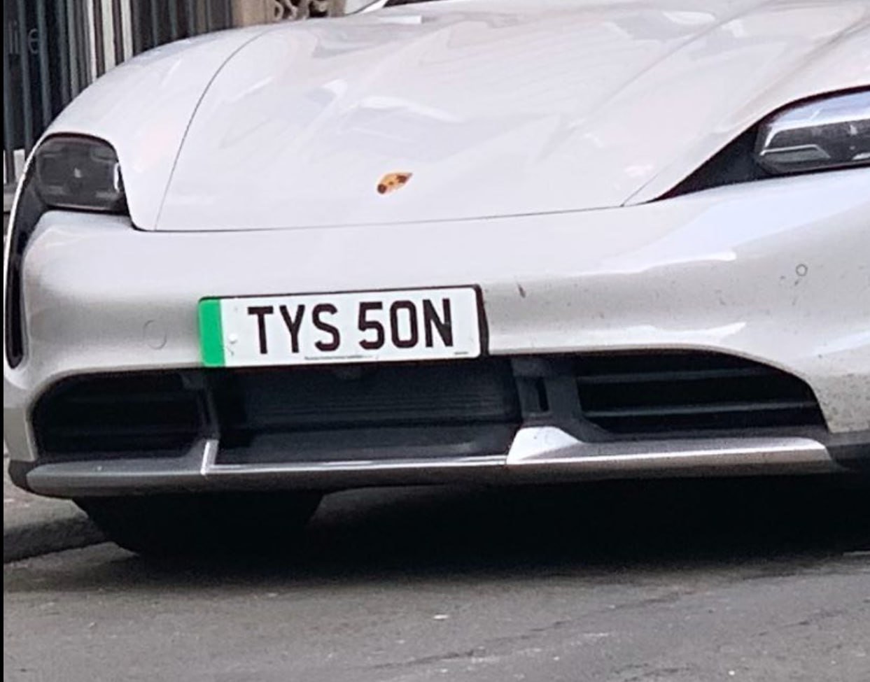 Registration plate TYSON - TYS 50N