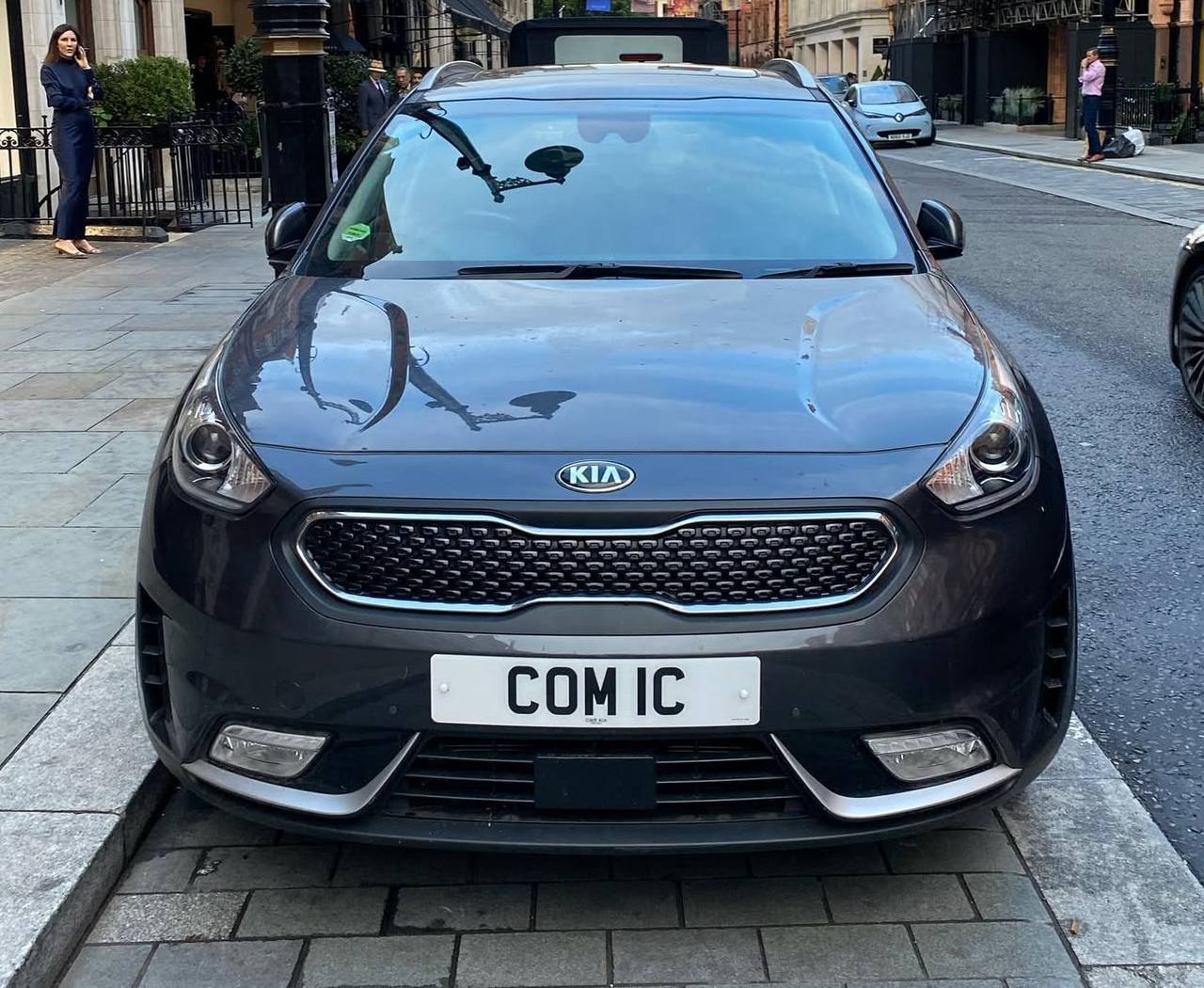 Registration plate COMIC - COM 1C