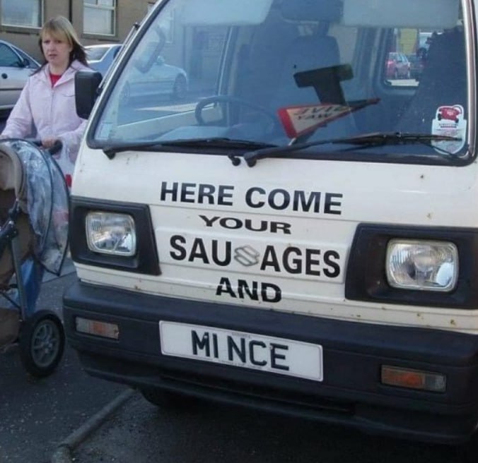 Registration plate MINCE - M1 NCE