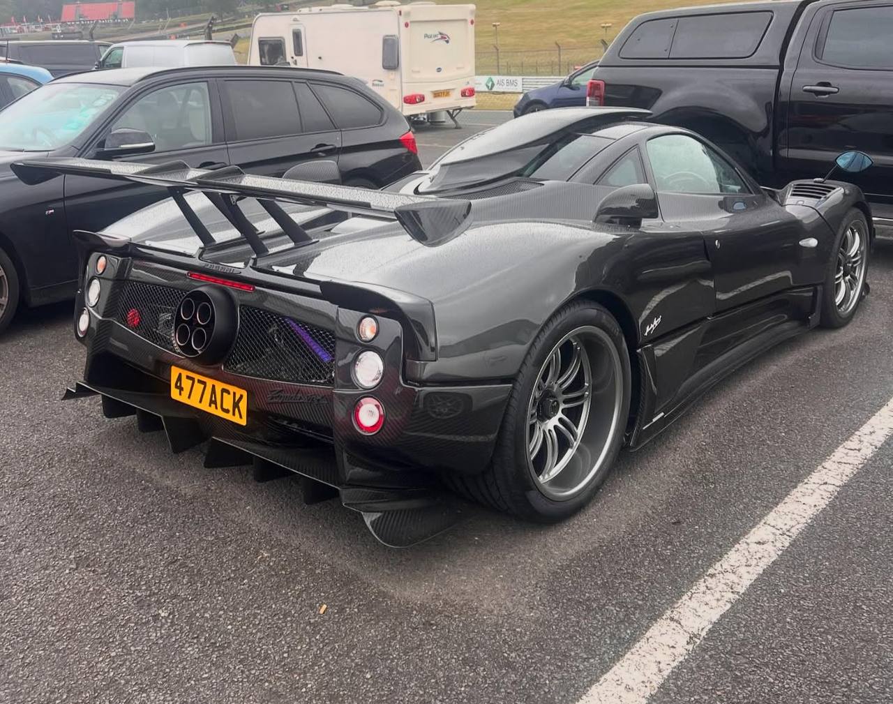 Registration plate ATTACK - 477 ACK