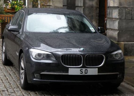 Registration plate SO - S 0
