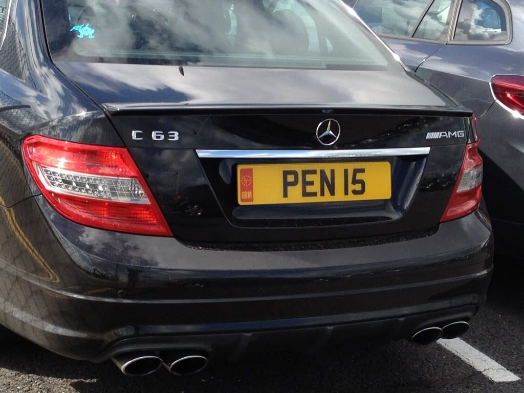 Registration plate PENIS - PEN 15
