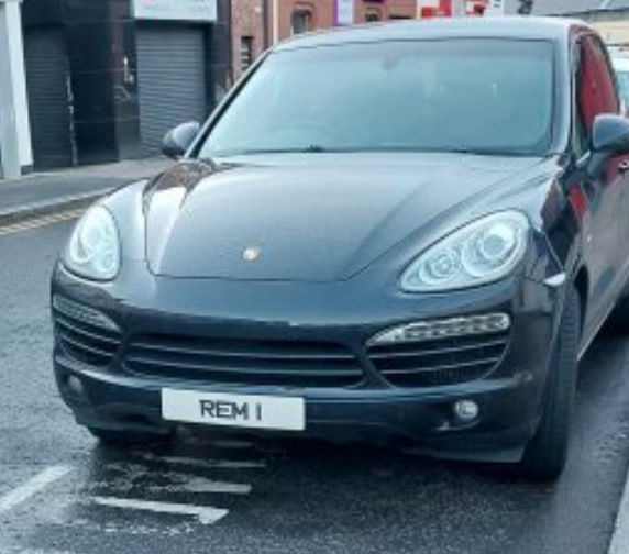 Registration plate REMI - REM 1