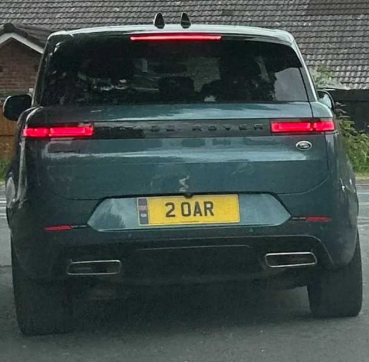 Registration plate ROAR - 2 OAR